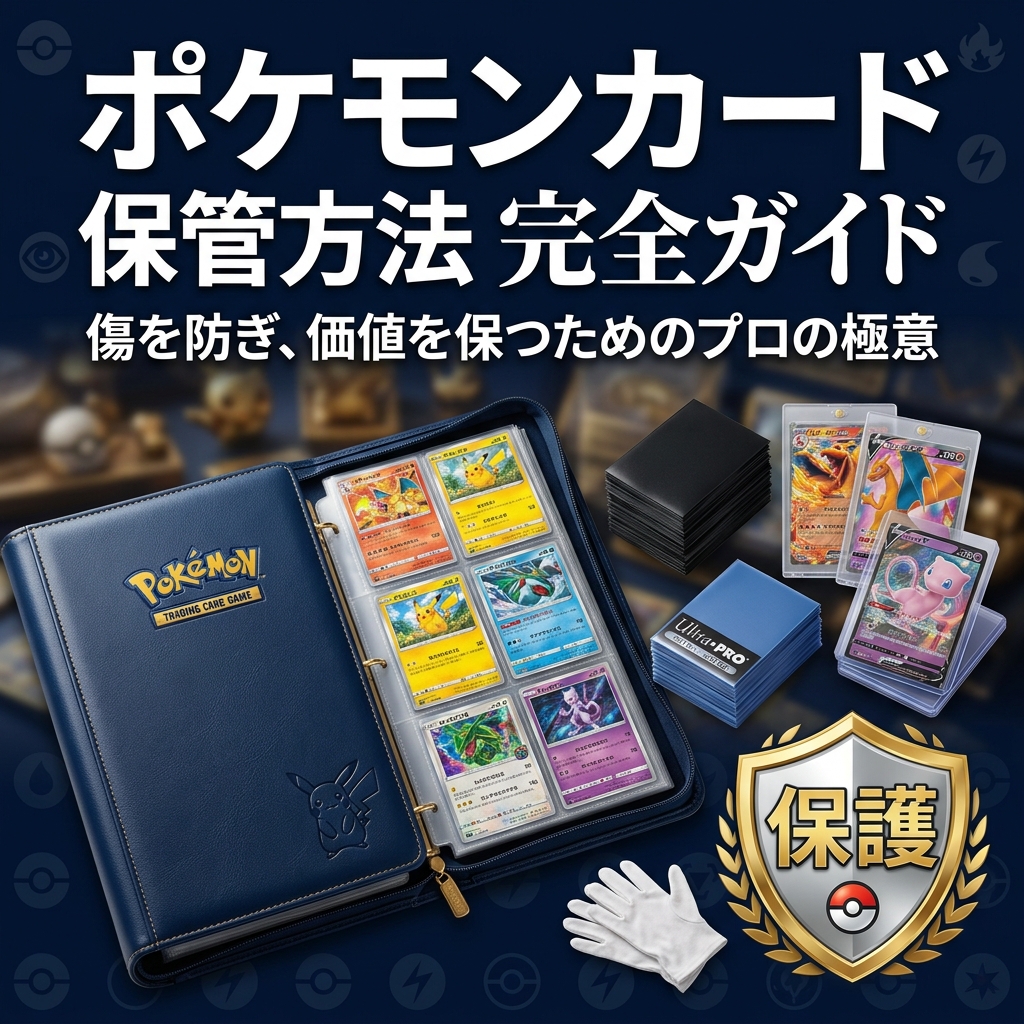 ポケモンカードの正しい保管方法
