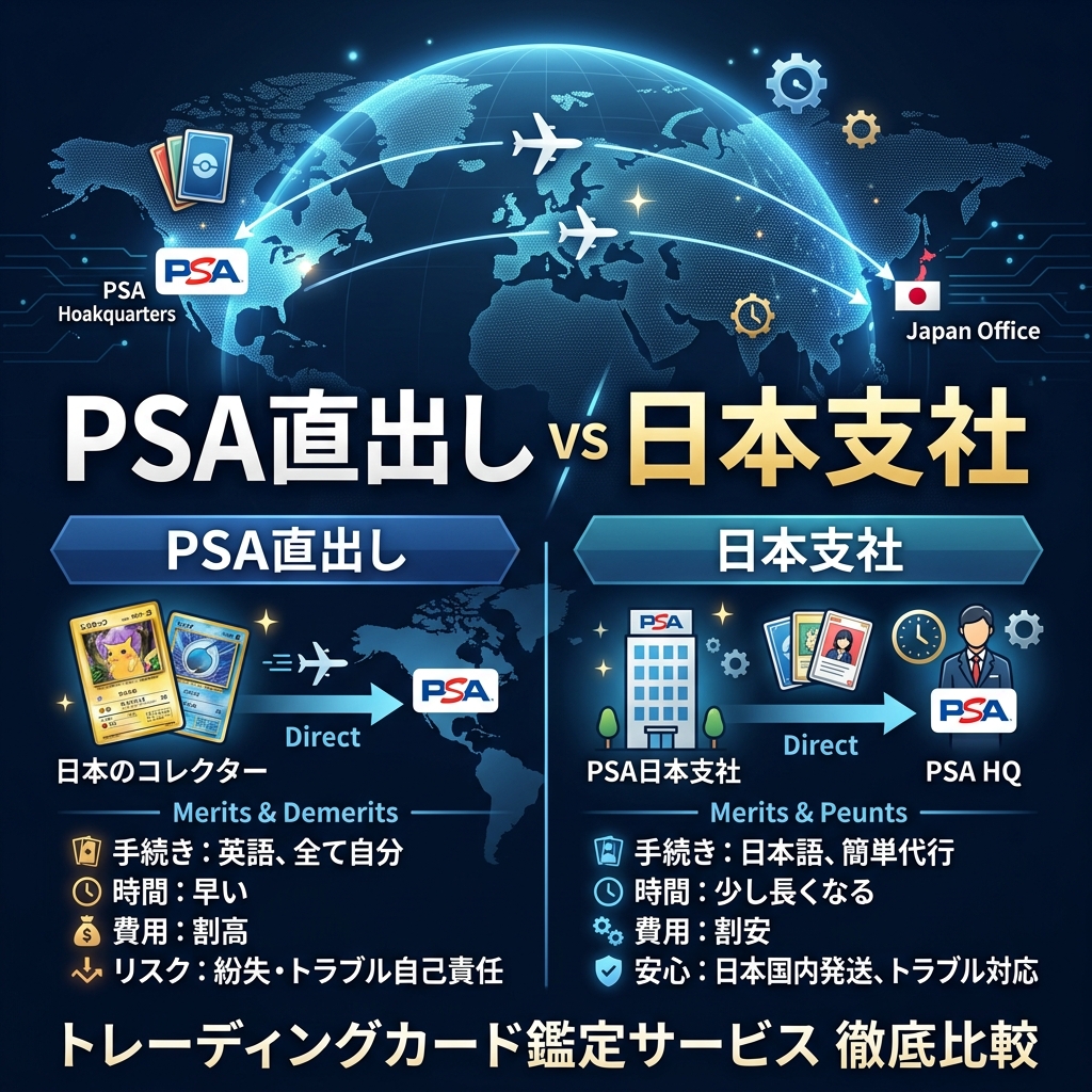 PSA提出ルート比較
